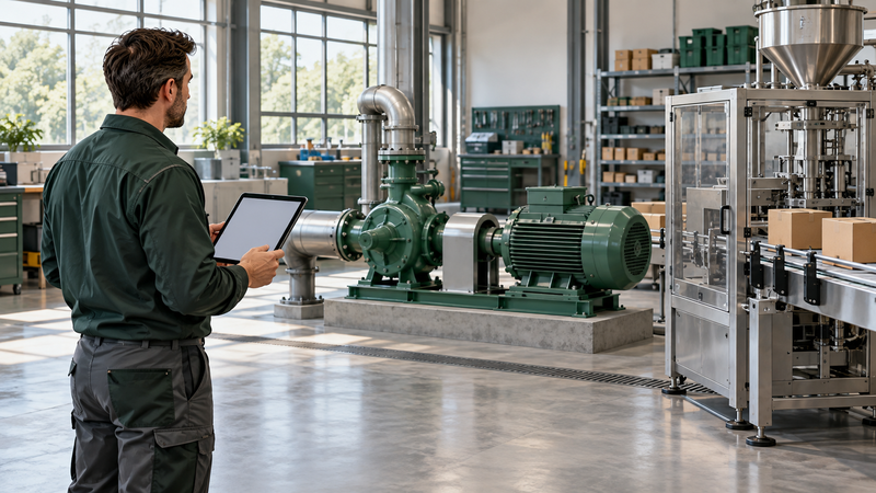 AI-generated illustration of an engineer preparing an industrial load inventory