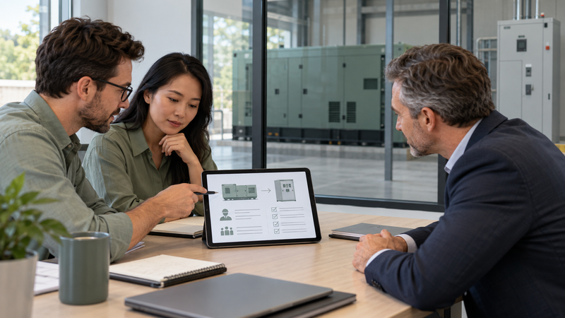 Reviewing an agreed transfer system acceptance test plan
